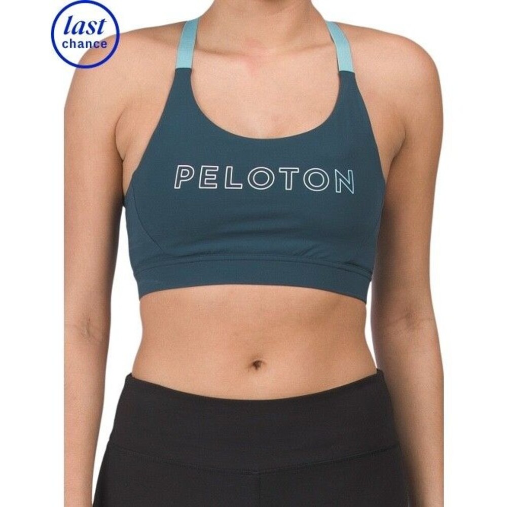 Peloton Sports Bra, Colorblock Mesh Back Sports Bra, Small, New! Retail $58